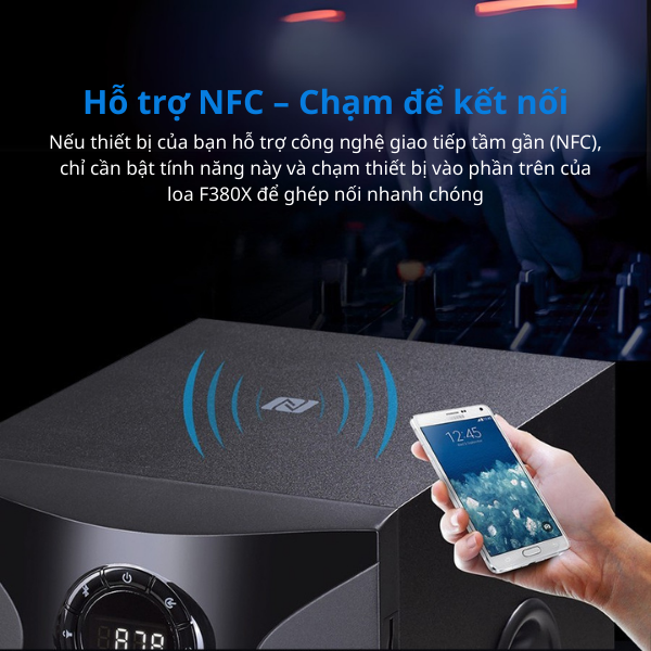Loa Fenda F380X 2.1 Bluetooth, FM