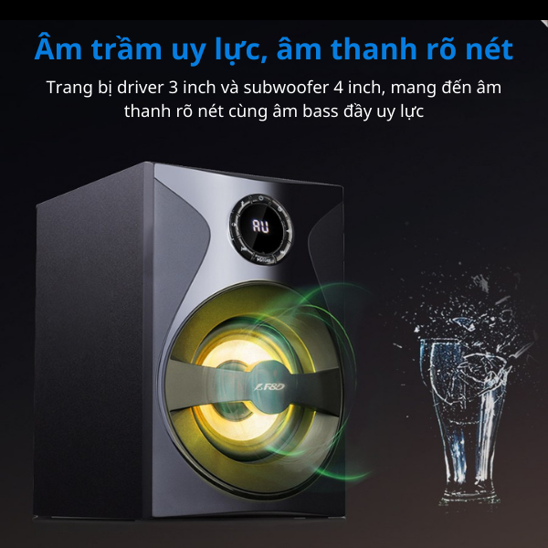 Loa Fenda F380X 2.1 Bluetooth, FM