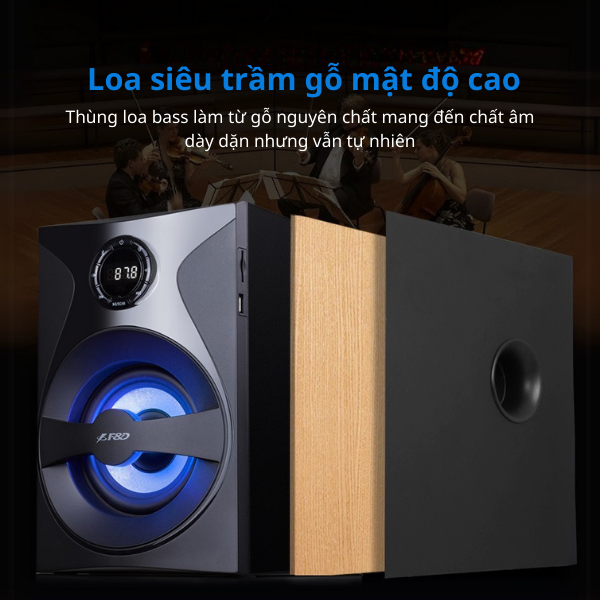 Loa Fenda F380X 2.1 Bluetooth, FM