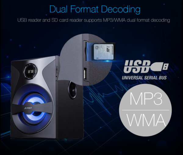 Loa Fenda F380X 2.1 Bluetooth, FM