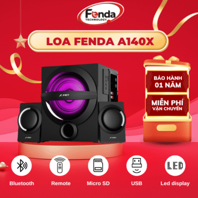 Loa Fenda A140X 2.1 Bluetooth, FM