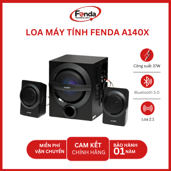 Loa Fenda A140X 2.1 Bluetooth, FM