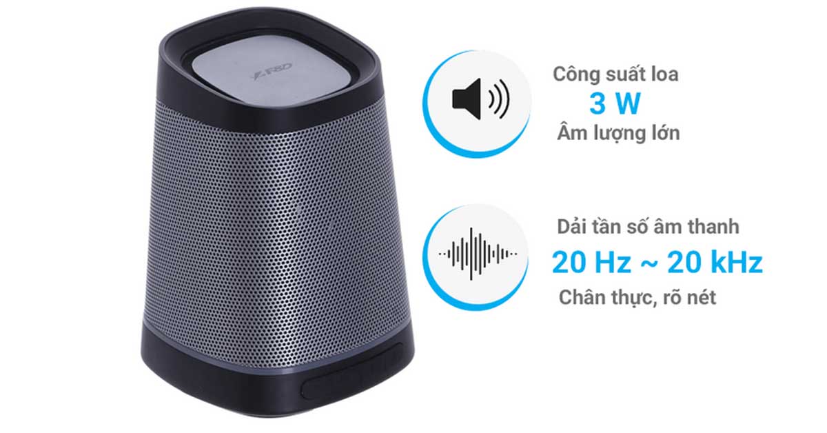 Loa Bluetooth Fenda W7 công suất 3w
