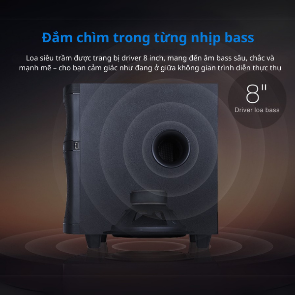 Loa Fenda T-220X Bluetooth, FM