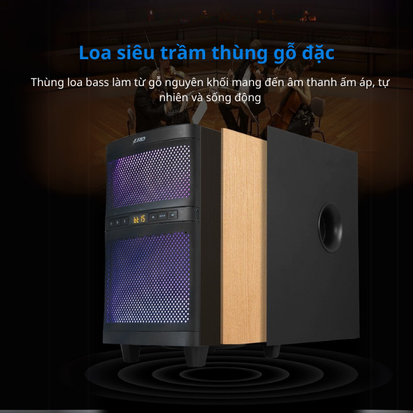 Loa Fenda T-220X Bluetooth, FM