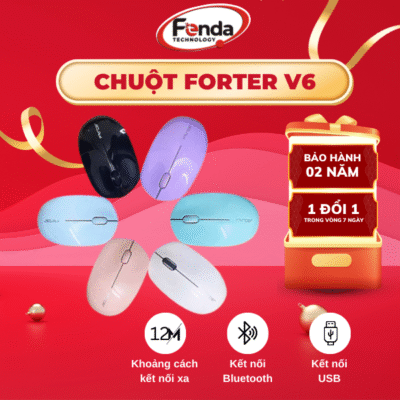 Chuột không dây máy tính Forter V6