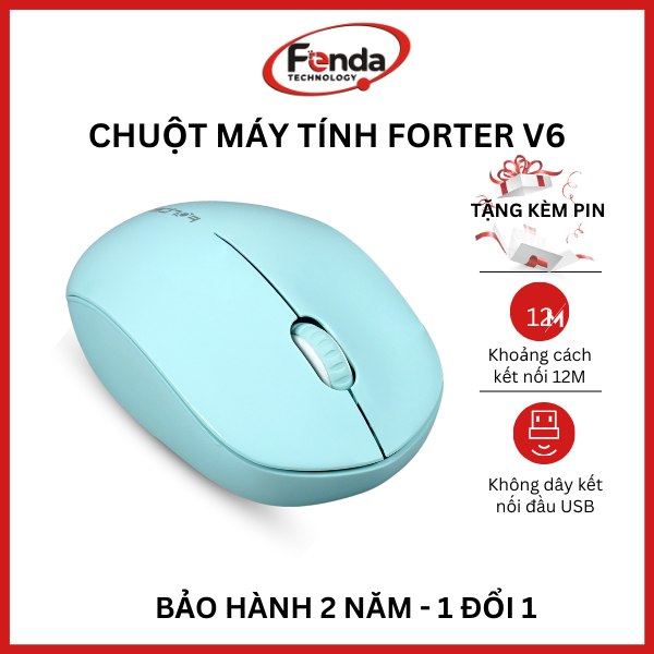 Chuột không dây máy tính Forter V6