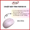 Chuột không dây máy tính Forter V5
