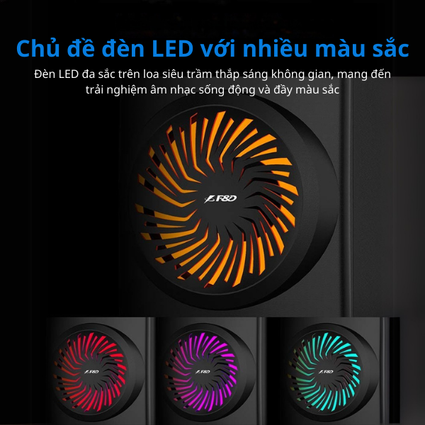Loa Fenda F1900X/4.1 Bluetooth (FM/USB/Bluetooth/Điều khiển)
