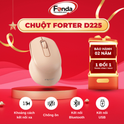Chuột máy tính Bluetooth Forter D225