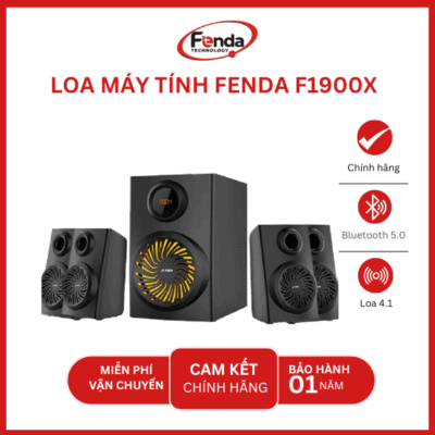 Loa máy tính Bluetooth Fenda F1900X/4.1 (FM/USB/Bluetooth/Điều khiển)
