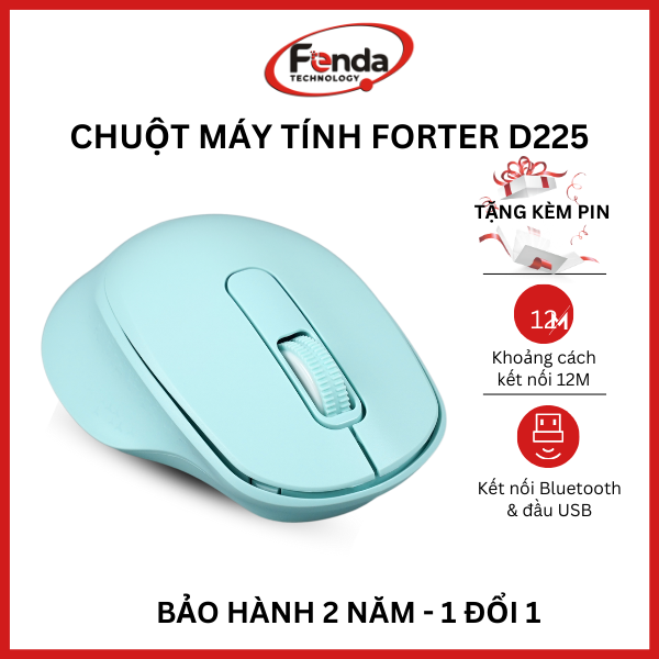 Chuột máy tính Bluetooth Forter D225