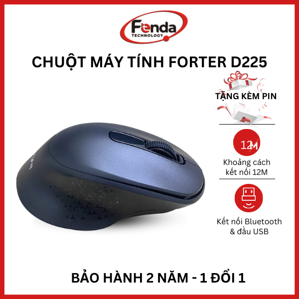Chuột máy tính Bluetooth Forter D225