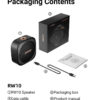 Loa Bluetooth F&D RW40 – Thiết Kế Retro, Âm Thanh 360°, Pin 20H