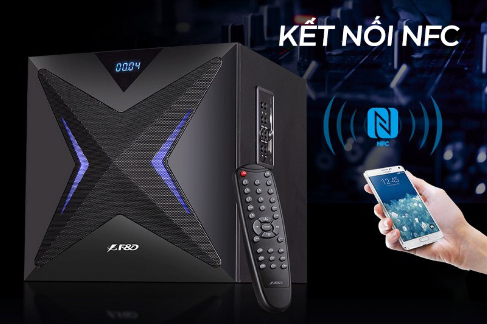 Loa Fenda F550X 2.1 Bluetooth, FM
