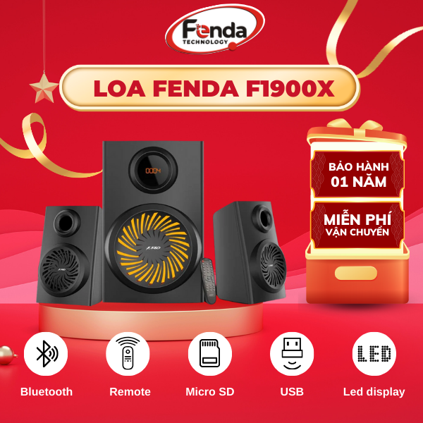Loa Bluetooth F&D RW10 – Loa Retro Nhỏ Gọn, Âm Thanh Mạnh Mẽ, Pin Trâu 12 Giờ