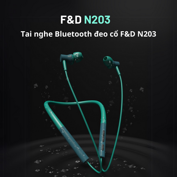 Tai Nghe Không Dây Nhét Tai Thể Thao Fenda N203 – Bluetooth 5.0, Âm Thanh Sống Động, Pin 8 Giờ