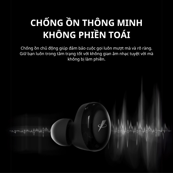 Tai Nghe Bluetooth Fenda E1 (T606) – True Wireless Nhỏ Gọn, Bluetooth 5.0, Pin Lâu