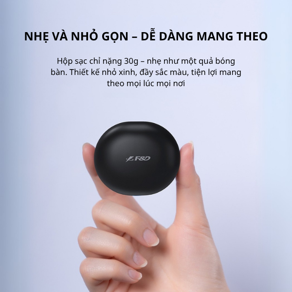 Tai Nghe Bluetooth Fenda E1 (T606) – True Wireless Nhỏ Gọn, Bluetooth 5.0, Pin Lâu