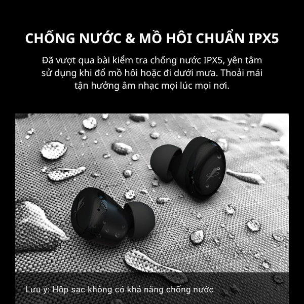 Tai Nghe Bluetooth Fenda E1 (T606) – True Wireless Nhỏ Gọn, Bluetooth 5.0, Pin Lâu