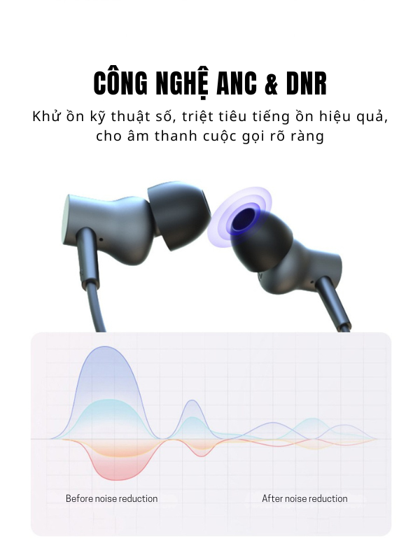 Tai Nghe Không Dây Nhét Tai Thể Thao Fenda N203 – Bluetooth 5.0, Âm Thanh Sống Động, Pin 8 Giờ