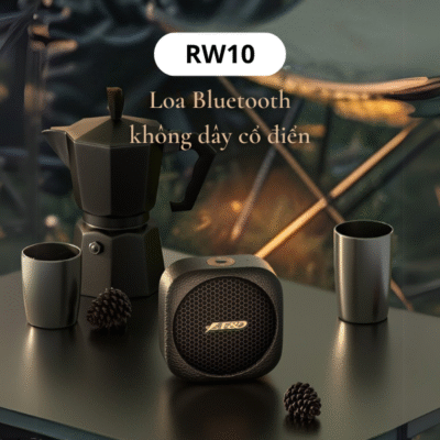 Loa Bluetooth F&D RW10 – Loa Retro Nhỏ Gọn, Âm Thanh Mạnh Mẽ, Pin Trâu 12 Giờ