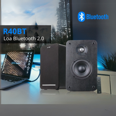 Loa máy tính Fenda R40BT/2.0 – Loa Gỗ Cao Cấp 60W, Bluetooth 5.0, Optical, USB