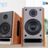 Loa Máy Tính Fenda R27BT/2.0 – Loa Gỗ 50W, Bluetooth 5.0, Âm Thanh Studio Chuẩn