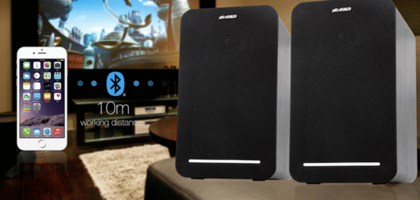 Loa máy tính Fenda R40BT/2.0 – Loa Gỗ Cao Cấp 60W, Bluetooth 5.0, Optical, USB