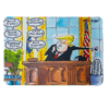 Lót chuột biếm họa hài hước Donald Trump - Pad chuột gaming vải chống trượt - Forter Mousepad