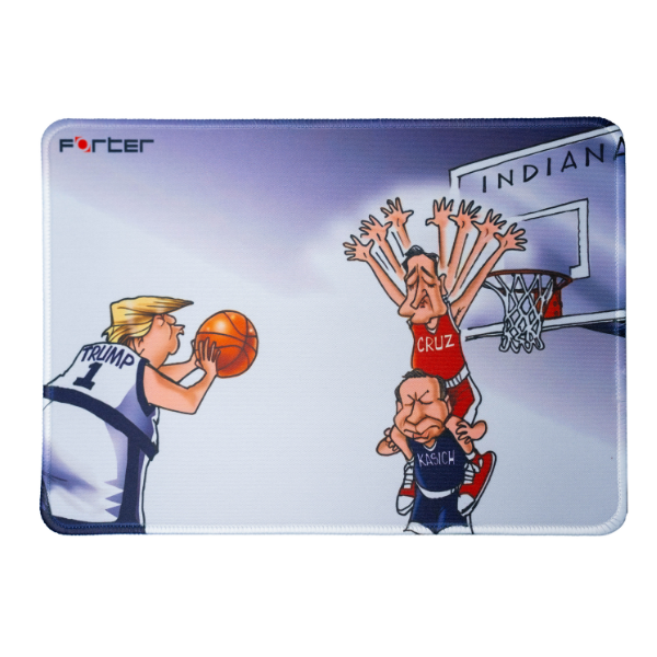 Lót chuột biếm họa hài hước Donald Trump - Pad chuột gaming vải chống trượt - Forter Mousepad